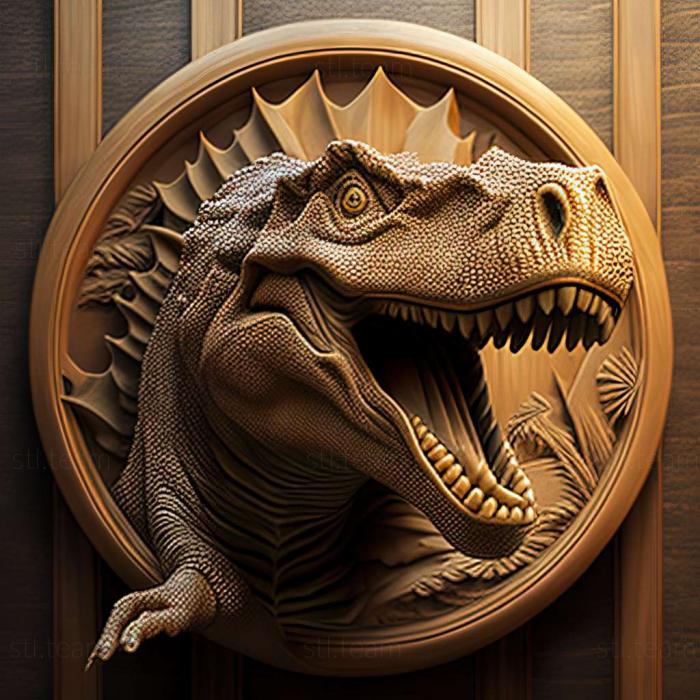 3D модель Наньянгозавр (STL)